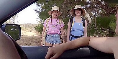 Pixie Faye And Eva May In Eva, Juniper, Juno, Luci, Pixie - Out Bush Pt 1