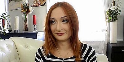 Eva Berger - Cute Porn Hopeful Eva Has A Hardcore Interracial Casting Interview