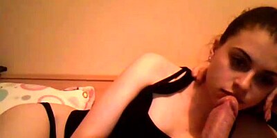 Alexis Brown sloppy blowjob