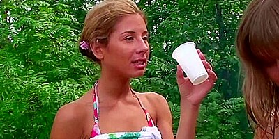 Hannah, Rebeka Akesson And Eric In Student Sex Friends On A Picnic, Part 2