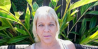 Sindy Silver Masturbates Outside