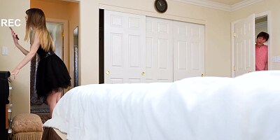 Michelle Anthony thanking her stepbrother with hot sex