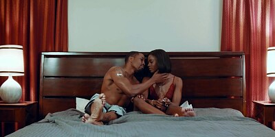 Ana Foxxx gets rock hard cock slamming into her tight hole