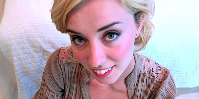 Real estate agent Haley Reed receives facial