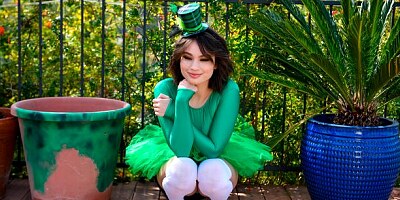 Cute Little Green Leprechaun