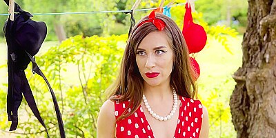 Cassidy Klein And Danny D - Danny Bangs His Sexy Brunette Neighbor Outdoors