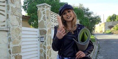 Excuse Me, You Dropped Your Huge Dildo!