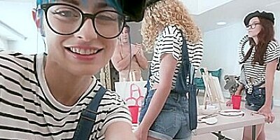 Allie Addison, Jewelz Blu and Lily Glee in Color Me Bad