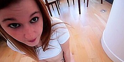 Alaina Dawson in Petite Cutie Makes A Mess