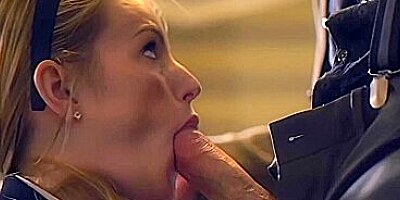 School Girl #4 with Scarlett Sage