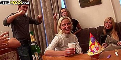 Shantel Feya in Filthy college chicks have a blast, part 5