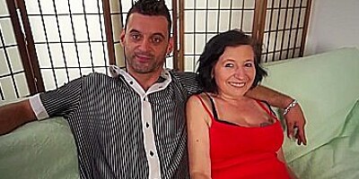 Morgana C. in Mature Italian amateur gets cum on tits in steamy hard fuck