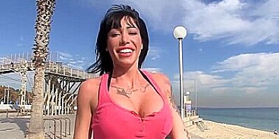 Busty Spanish MILF Suhaila Hard fucks in an abandoned building