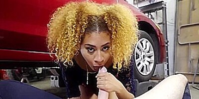 Kendall Woods and Brick Danger in Ebony Spinners Deepthroat Discount