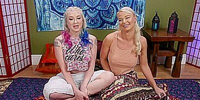 London River and Leya Falcon in Hole-istic Healer Fists & Fucks The Butthole Chakra