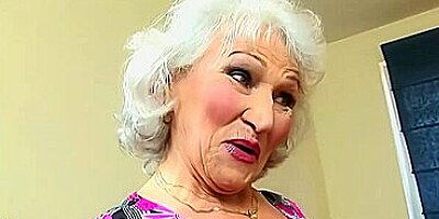 Maria - Naughty grandma fooling around