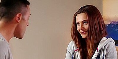 Hungarian babe Alexis Brill gets her pussy drilled in hot fuck abroad