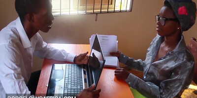 Ebony Girl Has Hot Sex At Job Interview