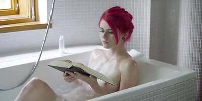 Redhead Kira and brunette Anna Swix fuck in the bedroom