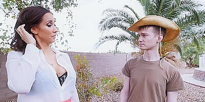 Isis Love - Young Gardener Trying To Earn Money In Different Way