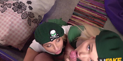 Good Girls Do Everything Their Kinky Trainer Tells Him With George Uhl, Lovita Fate And Amy Red