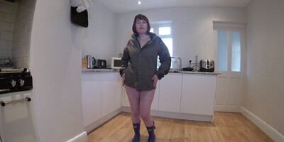 naked dance in wellingtons