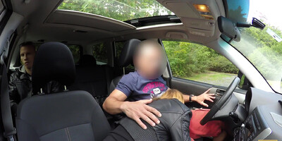 Chick With Perfect Ass And Boobs Gets Paid For Sex In Car