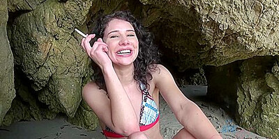 Champagne On The Beach With Izzy Champayne