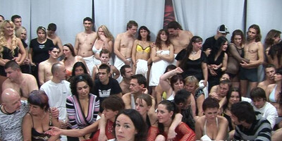100 amateurs fucking together 1