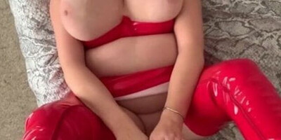 Big tits on this busty MILF are dangling as she gets fucked