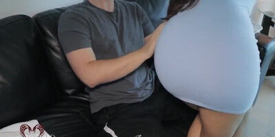 Bootylicious MILF wears butt-plug while riding that hard dick