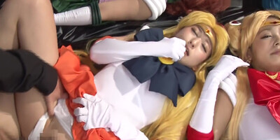Sailor Moon Cosplay Sexual Orgy Jav