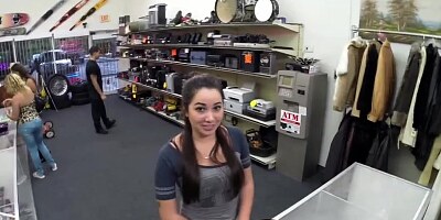 Super hot college teen dances and gets fucked for some tuition money