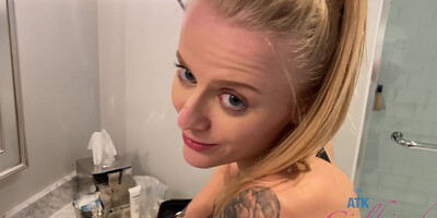 Paris White in Virtual Vacation Movie - ATKGirlfriends