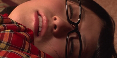 Little girl Yukina Aoyama drills her cunt intensively