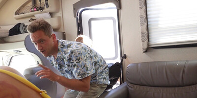 Free-spirited hitchhiker Aria Ka memorable sex encounters