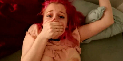 CORNEA RAGAZZA ROSSA SCOPATA DURAMENTE - GRANDI TETTE