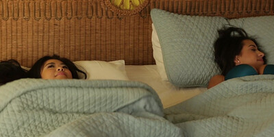 Black goddess Priya Price gets eaten out by asian beauty Maya Mona