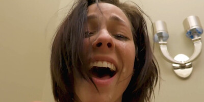 Depraved brunette gets ass licked before going through a hardcore anal banging