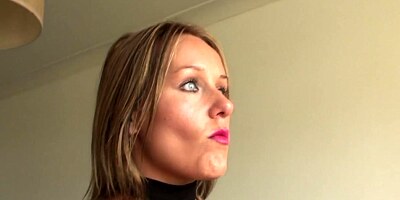 UK sub slut rough doggystyled in stockings