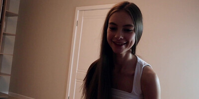 Slim amateur SolaZola fucked in her perfect vagina