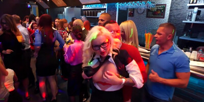 Drunk Sex Party In The Crazy Czech Night Club