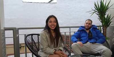 Petite Latina makes her porn debut with a hardcore sex session