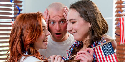 Red White And Blue My Load In My Step Sister And Her Friend - S18:E6