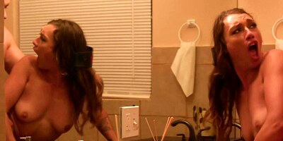 Cheating housewife treated with cock on a Halloween night