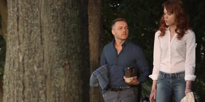 Guy invites co-worker to coffee break that leads to sex