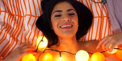 Teen Latina wants boyfriend to film while they have sex