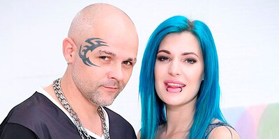 Watch Your Goth Wife Fuck, Cuck!