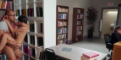 Reality Kings - Puny Chinese Avery Ebony bj's big black cock