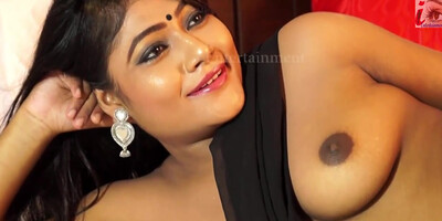 Inviting, Indian housewife is always in the mood to be insatiable, even while alone at home